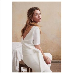 Sezane BLOUSE JEANNE Ecru 34 / 2US